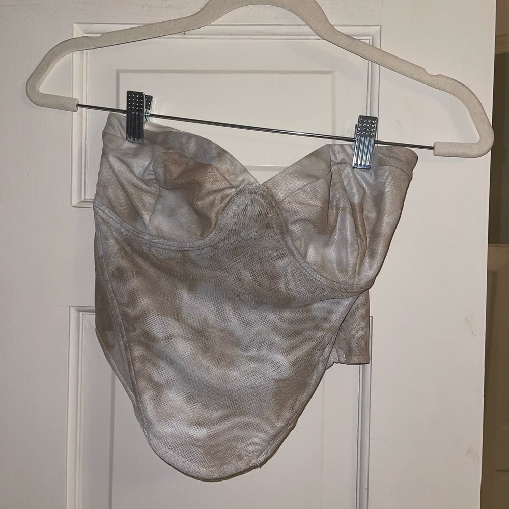 Tiger Mist corset top